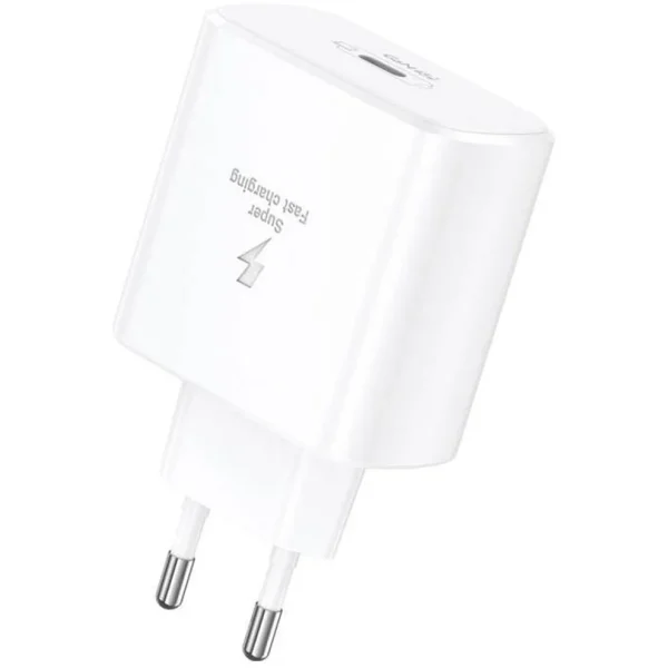 ProdImage_I02200_2_front.webp Cargador Tipo-C/Tipo-C EU62 WH GaN45W Foneng